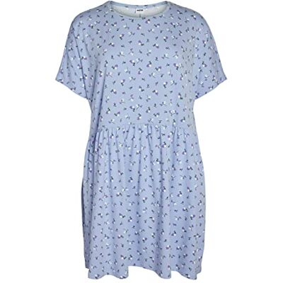 NOISY MAY dam Nmkerry S/S Short Aop Dress S* Curve Jerseyklänning NOISY MAY dam Nmkerry S/S Short Aop Dress S* Curve Jerseyklänning