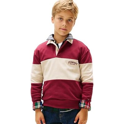 Tommy Hilfiger pojke färgblock polo LS KB0KB10047 L/S Polo, beige (Gulf Sand färgblock), 24 månader, Beige (Gulf Sand Färgblock), 24 månader Tommy Hilfiger pojke färgblock polo LS KB0KB10047 L/S Polo, beige (Gulf Sand färgblock), 24 månader, Beige (Gulf Sand Färgblock), 24 månader