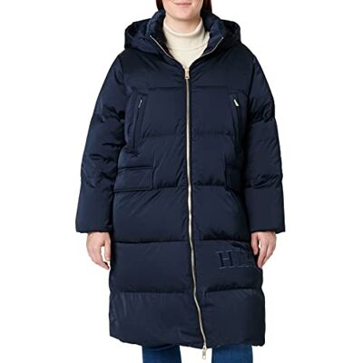 Tommy Hilfiger Dam Sateen Down Maxi vävda kappor, ökenhimmel, XXL, Öken himmel Tommy Hilfiger Dam Sateen Down Maxi vävda kappor, ökenhimmel, XXL, Öken himmel