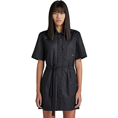 G-STAR RAW Damarméklänning, svart (Caviar D194-D301), L G-STAR RAW Damarméklänning, svart (Caviar D194-D301), L