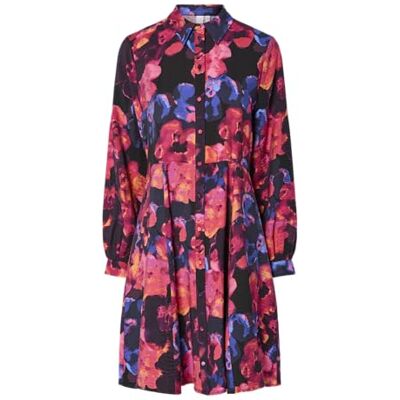 YAS kaya Ls Shirt Dress S. Noos, marinblå blazer, 44 YAS kaya Ls Shirt Dress S. Noos, marinblå blazer, 44