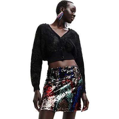 Desigual Damtröja tröja, svart, L Desigual Damtröja tröja, svart, L