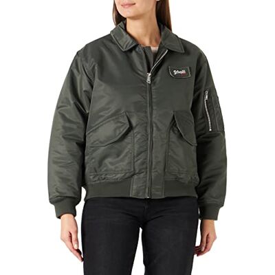 Schott NYC Damer Danwrs CWU FIT Loose Schott, Salvia khaki, S Schott NYC Damer Danwrs CWU FIT Loose Schott, Salvia khaki, S