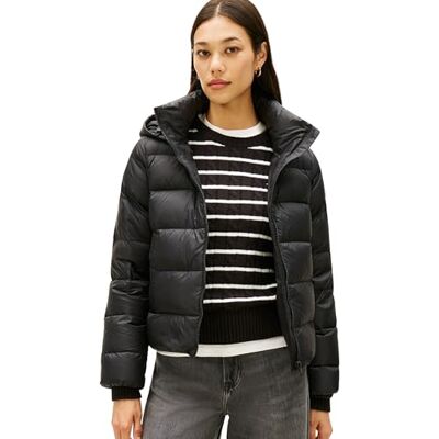 Tommy Hilfiger kvinnors LW DOWN vardaglig jacka WW0WW43581 pufferjacka, svart, XL, svart (svart), XL Tommy Hilfiger kvinnors LW DOWN vardaglig jacka WW0WW43581 pufferjacka, svart, XL, svart (svart), XL