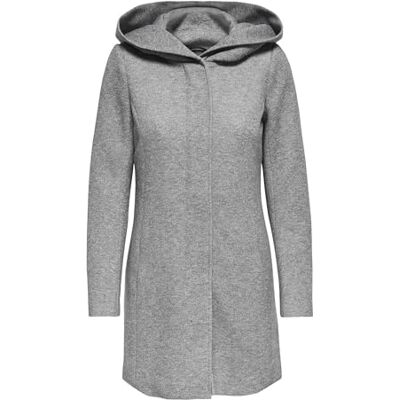 ONLY dam kappa Onlsedona Light Coat Otw Noos, Ljusgrå melange, XXL ONLY dam kappa Onlsedona Light Coat Otw Noos, Ljusgrå melange, XXL