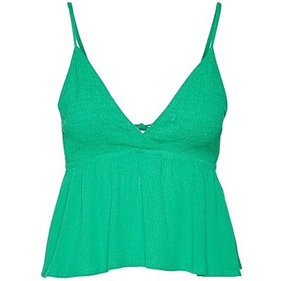 VERO MODA VMMENNY Smock Singlet TOP WVN GA, Ljusgrön, S VERO MODA VMMENNY Smock Singlet TOP WVN GA, Ljusgrön, S