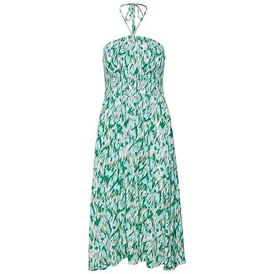 VERO MODA dam Vmmenny hållare hals calf klänning WVN Ga klänning, Limpet Shell/Aop: mette, XS VERO MODA dam Vmmenny hållare hals calf klänning WVN Ga klänning, Limpet Shell/Aop: mette, XS