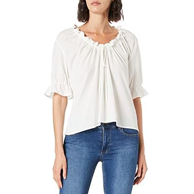 NA-KD Damblus med dragsko, Vitt, 68 SE NA-KD Damblus med dragsko, Vitt, 68 SE