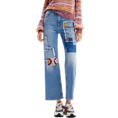 Desigual Denim_Mila, 5053 denim mediumtvätt, 42, blå, 42 SE Desigual Denim_Mila, 5053 denim mediumtvätt, 42, blå, 42 SE