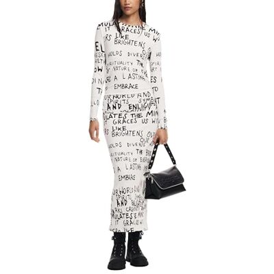Desigual Vest_HESIAN, 1000 Blanco, XL, Vit, XL Desigual Vest_HESIAN, 1000 Blanco, XL, Vit, XL