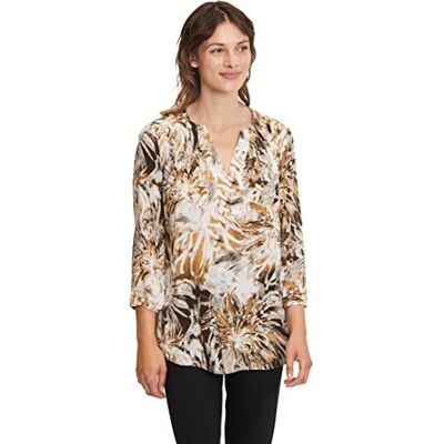 Cartoon Damer 8864/7051 blus, cream/Brown, 36 Cartoon Damer 8864/7051 blus, cream/Brown, 36