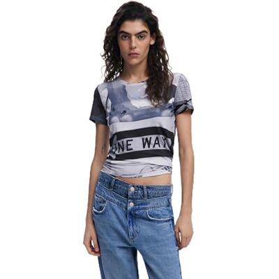 Desigual TS_POTOMAC, 2000 svart, L, svart, L Desigual TS_POTOMAC, 2000 svart, L, svart, L