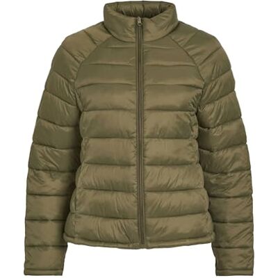 Vila VISIBIRIA L/S quiltad jacka – NOOS, Dammig oliv, 34 Vila VISIBIRIA L/S quiltad jacka – NOOS, Dammig oliv, 34