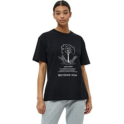 Beyond Now dam Emma GOTS t-shirt, 100 Svart, XXL Beyond Now dam Emma GOTS t-shirt, 100 Svart, XXL
