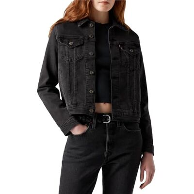 Levi's Original Trucker Denim jacket dam, Black Lilly, XS Levi's Original Trucker Denim jacket dam, Black Lilly, XS