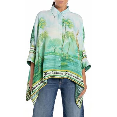 Replay dam W2141 Blus Replay dam W2141 Blus
