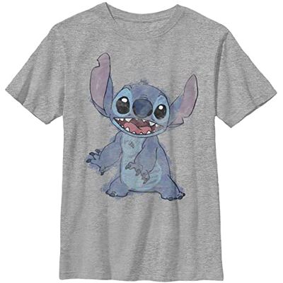 Disney Pojkar, Lilo & Stitch Sketchy Stitch T-shirt, Atletisk ljung, M Disney Pojkar, Lilo & Stitch Sketchy Stitch T-shirt, Atletisk ljung, M