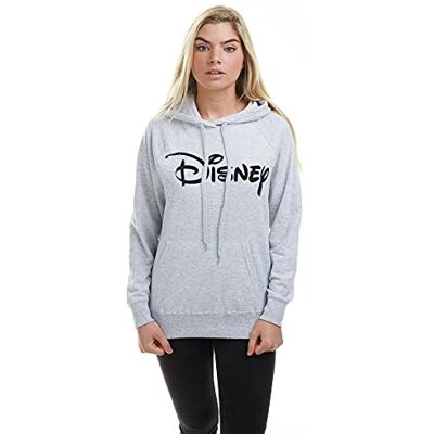 Disney kvinnors logotyp huvtröja Disney kvinnors logotyp huvtröja