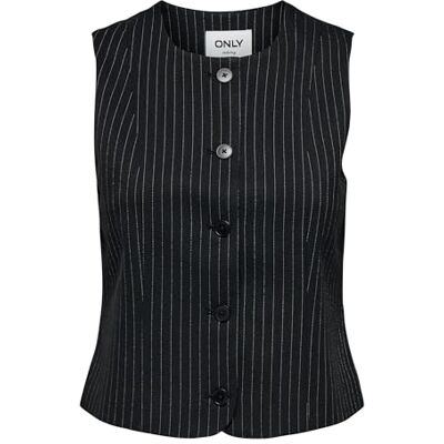 ONLY Onlmalena-Reina Waistcoat Tlr, svart, 38 ONLY Onlmalena-Reina Waistcoat Tlr, svart, 38