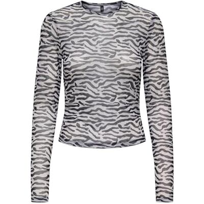 ONLY Onlelva L/S O-hals mesh toppbox JRS, Pimpsten, XL ONLY Onlelva L/S O-hals mesh toppbox JRS, Pimpsten, XL