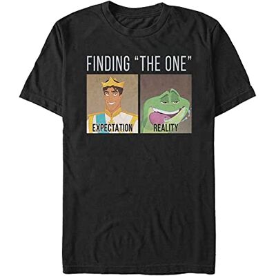 Disney Unisex The Princess & The Frog Naveen Meme Organic kortärmad T-shirt, svart, XXL Disney Unisex The Princess & The Frog Naveen Meme Organic kortärmad T-shirt, svart, XXL