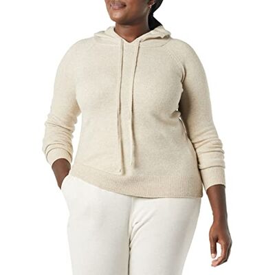 Amazon Essentials damtröja med mjuk beröring huva, beige, XX-Large Amazon Essentials damtröja med mjuk beröring huva, beige, XX-Large