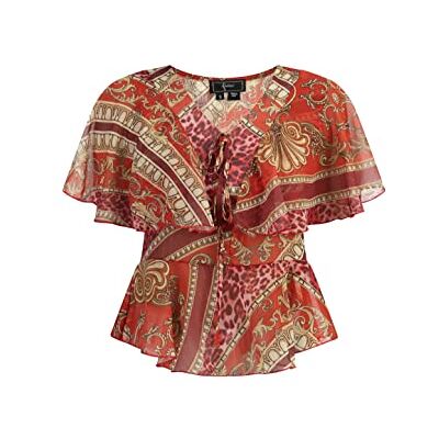 dedica dam blus, röd, XS dedica dam blus, röd, XS