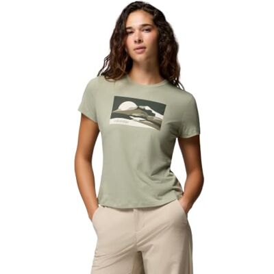 Columbia dam Ruby Springs Graphic Fitted Short Sleeve kortärmad t-shirt Columbia dam Ruby Springs Graphic Fitted Short Sleeve kortärmad t-shirt
