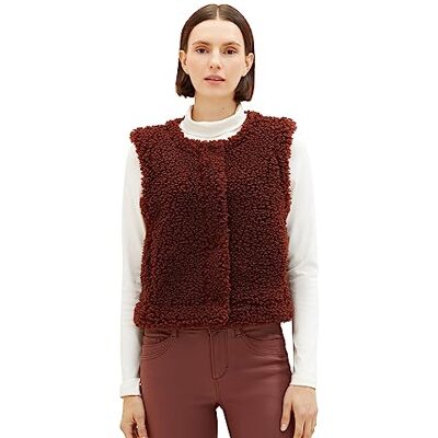 TOM TAILOR Sweatshirt för kvinnor, 30337 – Raisin, 3XL TOM TAILOR Sweatshirt för kvinnor, 30337 – Raisin, 3XL