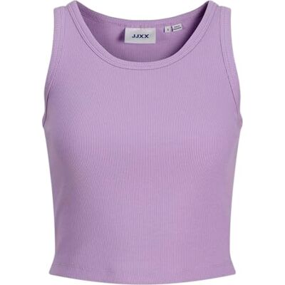 JACK & JONES Jxfallon STR Sl Rib Top JRS Noos, Lila ros, M JACK & JONES Jxfallon STR Sl Rib Top JRS Noos, Lila ros, M