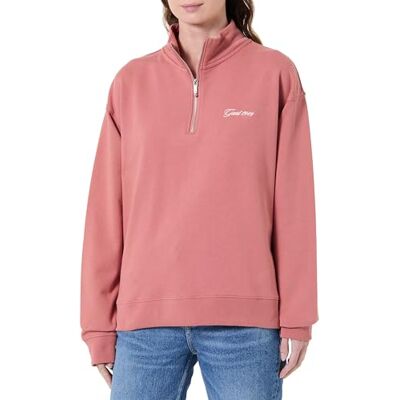GANT Script halvlång dragkedja sweat, Identerad tegel, XXL GANT Script halvlång dragkedja sweat, Identerad tegel, XXL