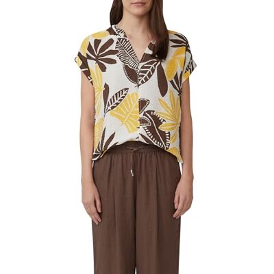 s.Oliver strukturerad blus med Raff-detaljer, kräm, 38 s.Oliver strukturerad blus med Raff-detaljer, kräm, 38