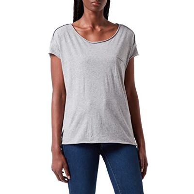 Marc O'Polo Denim dam-t-shirt av ekologisk bomull avslappnad passform, Stenmelerad, XXS Marc O'Polo Denim dam-t-shirt av ekologisk bomull avslappnad passform, Stenmelerad, XXS