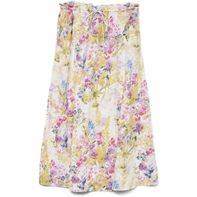 VERO MODA Vmdicthe N/W Ankle Skirt WVN Ga, Snövit, XL VERO MODA Vmdicthe N/W Ankle Skirt WVN Ga, Snövit, XL