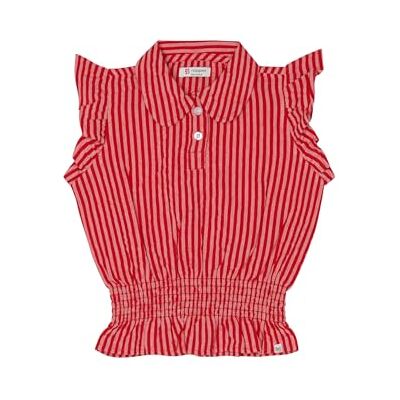 Noppies Flickor Blouse Nahant kortärmad T-shirt, Flerfärgad – N344, 116 Noppies Flickor Blouse Nahant kortärmad T-shirt, Flerfärgad – N344, 116