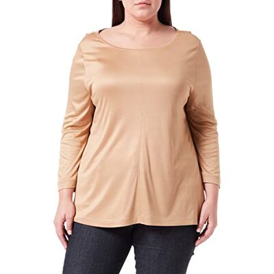 s.Oliver BLACK LABEL Kvinnors 2121084 T-shirt 3/4 arm, brun, 32 s.Oliver BLACK LABEL Kvinnors 2121084 T-shirt 3/4 arm, brun, 32