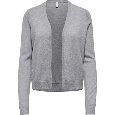 ONLY Onlprincess Ls Short Cardi KNT Noos Onlprincess Ls Short Cardi KNT Noos (1-pack), Ultimate Grey, L ONLY Onlprincess Ls Short Cardi KNT Noos Onlprincess Ls Short Cardi KNT Noos (1-pack), Ultimate Grey, L