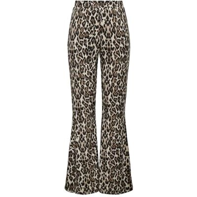 ONLY Onlanna Rib Flared AOP leggings Cs JRS, svart, M ONLY Onlanna Rib Flared AOP leggings Cs JRS, svart, M