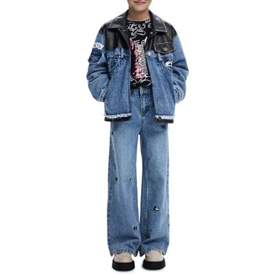 Desigual COAT_SUNNY_, 5053 DENIM MEDIUM WASH, 7/8, Blå, 8 år Desigual COAT_SUNNY_, 5053 DENIM MEDIUM WASH, 7/8, Blå, 8 år