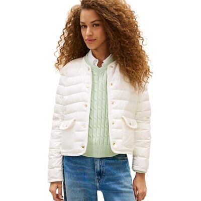 Tommy Hilfiger dam feminin Lw dunjacka Ww0Ww37264, vit, XS Tommy Hilfiger dam feminin Lw dunjacka Ww0Ww37264, vit, XS