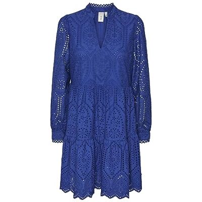 YAS dam holi Ls Dress S. Noos klänning, Djup ultraljud, XL YAS dam holi Ls Dress S. Noos klänning, Djup ultraljud, XL