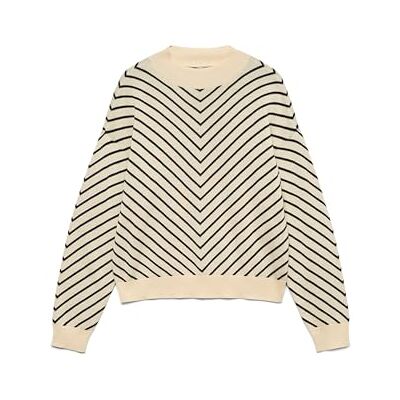 VERO MODA Vmcapricorn Ls highneck tröja Bf, Björk, XS VERO MODA Vmcapricorn Ls highneck tröja Bf, Björk, XS