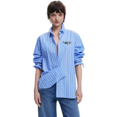 Desigual CAM_Dont DO IT, 5002 Stick Blue, XS, Blå, XS Desigual CAM_Dont DO IT, 5002 Stick Blue, XS, Blå, XS