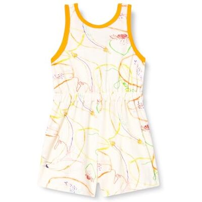 Desigual Jumpsuit_Marlene, 1001 rå 9/10, Vit, 10 år Desigual Jumpsuit_Marlene, 1001 rå 9/10, Vit, 10 år