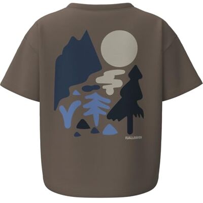 Fjällräven Forest Walk T-shirt W, mocka brun, L dam, Mocka brun, L Fjällräven Forest Walk T-shirt W, mocka brun, L dam, Mocka brun, L
