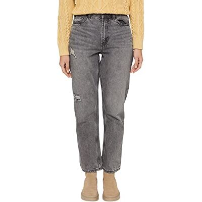 ESPRIT jeans för kvinnor, Svart lätt tvättad, 26W x 34L ESPRIT jeans för kvinnor, Svart lätt tvättad, 26W x 34L