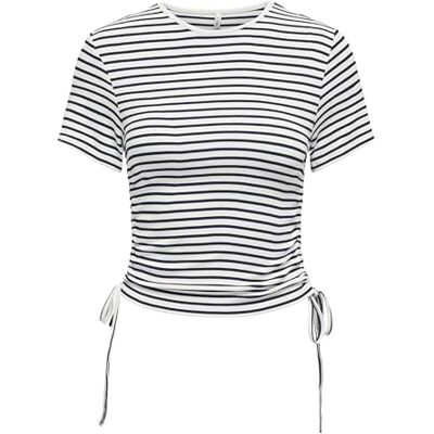 ONLY Onldevin S/S randig O-hals slips topp JRS, Molndansare, XS ONLY Onldevin S/S randig O-hals slips topp JRS, Molndansare, XS