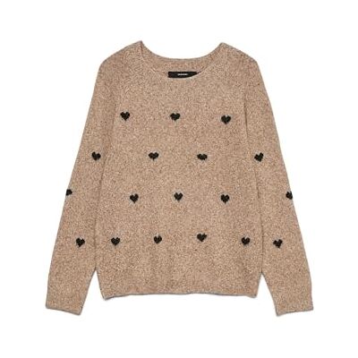 VERO MODA Vmdoffy Intarsia Ls O-NCK Pullov Ga Noos, emperador, S VERO MODA Vmdoffy Intarsia Ls O-NCK Pullov Ga Noos, emperador, S