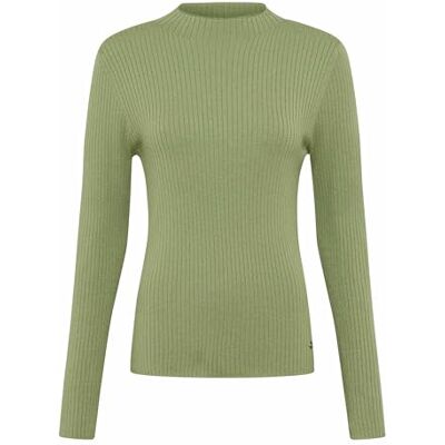Brax Damstil. Lynn Merino viskos rib tröja, 39 grön moss, 44 Brax Damstil. Lynn Merino viskos rib tröja, 39 grön moss, 44