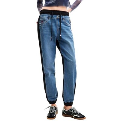 Desigual Denim_BELICE, 5053 denim medium tvätt, L, blå, L Desigual Denim_BELICE, 5053 denim medium tvätt, L, blå, L